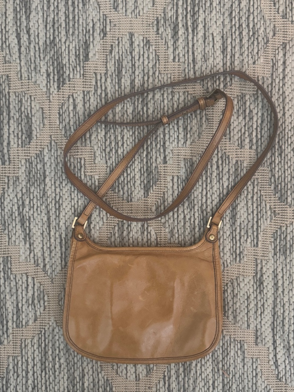 HOBO | Tan Leather Crossbody Bag